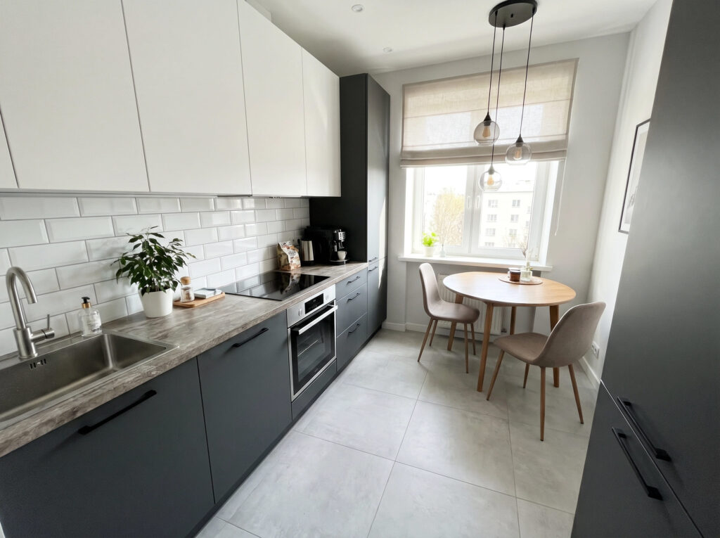 apt5 kitchen dining